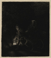 KG 03596
<br/>
Vlucht naar Egypte ( B 53)
<br/>
<em>Rembrandt (1606-1669)</em>
